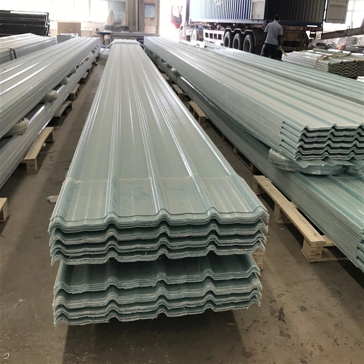 Rufin Fiberglass Tare da Babban Canjin Haske